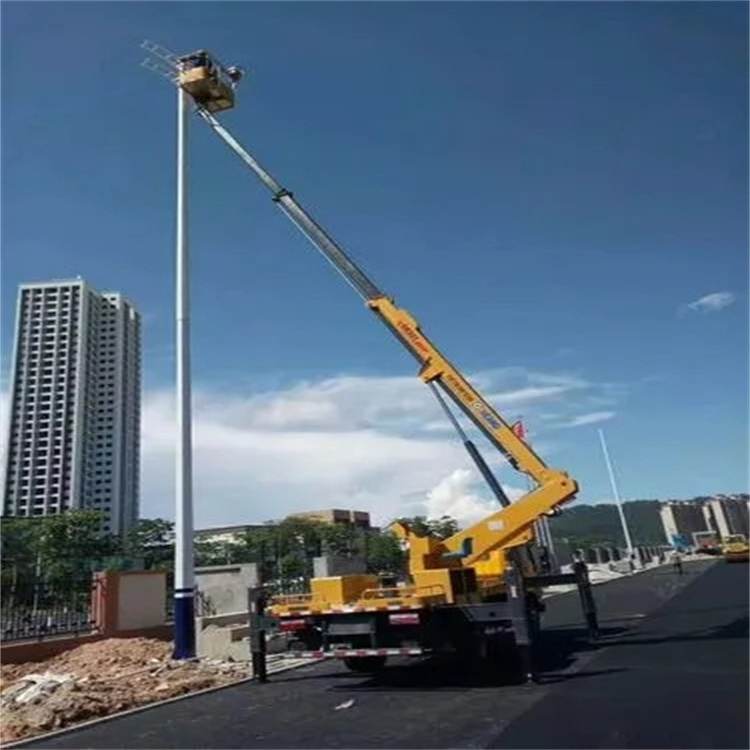 南沙维修路灯的曲臂升降车出租